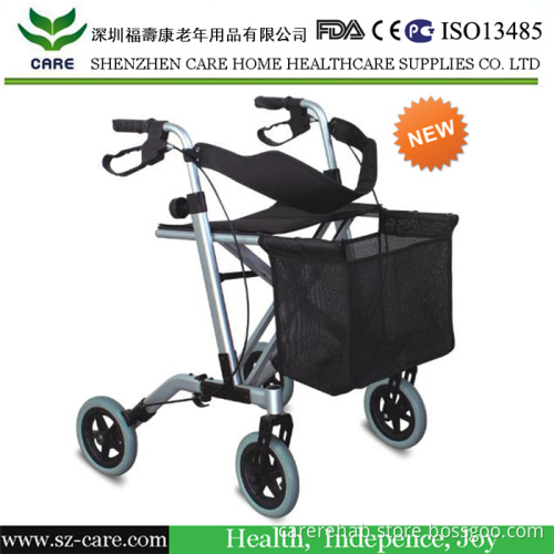Walking Aid Walker Rollator Aluminum Rollator